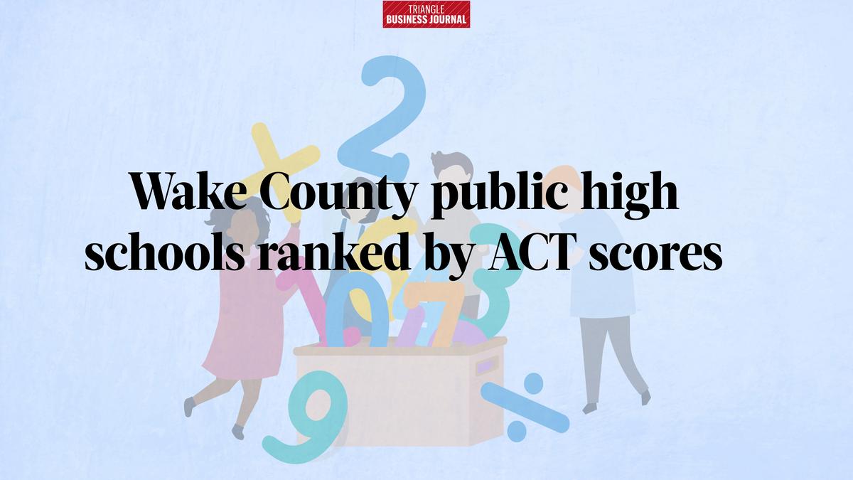 The Wake County Public High Schools That Posted The Best Act Scores For 2019 Triangle Business 