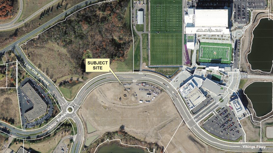 Minnesota Vikings owners plan apartments next to team's Eagan