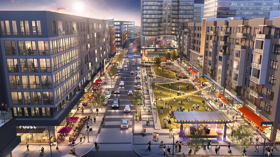 Merriweather District apartment building in Columbia to double as a pop