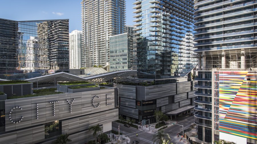 Brickell City Centre Center Miami Florida Luxury Shopping Mall