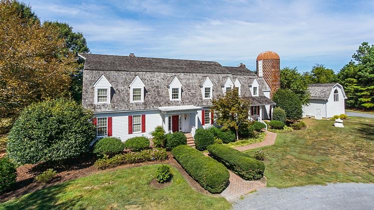 Oxford Home With Barn Silo For Sale On Eastern Shore Baltimore