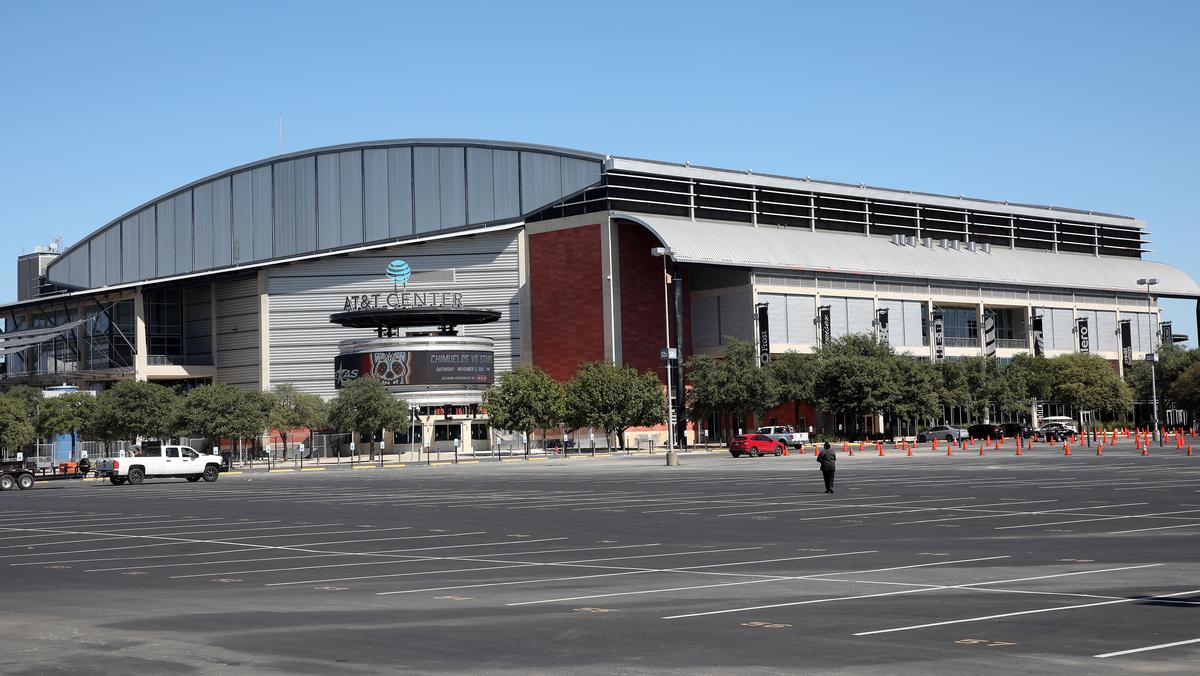 Spurs' AT&T Center to serve as