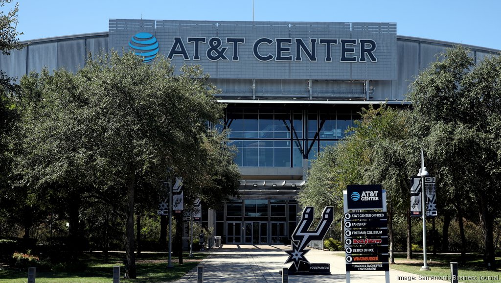 Spurs to turn more AT&T Center spaces into event venues - San