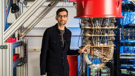 Sundar Pichai Google Quantum Computer