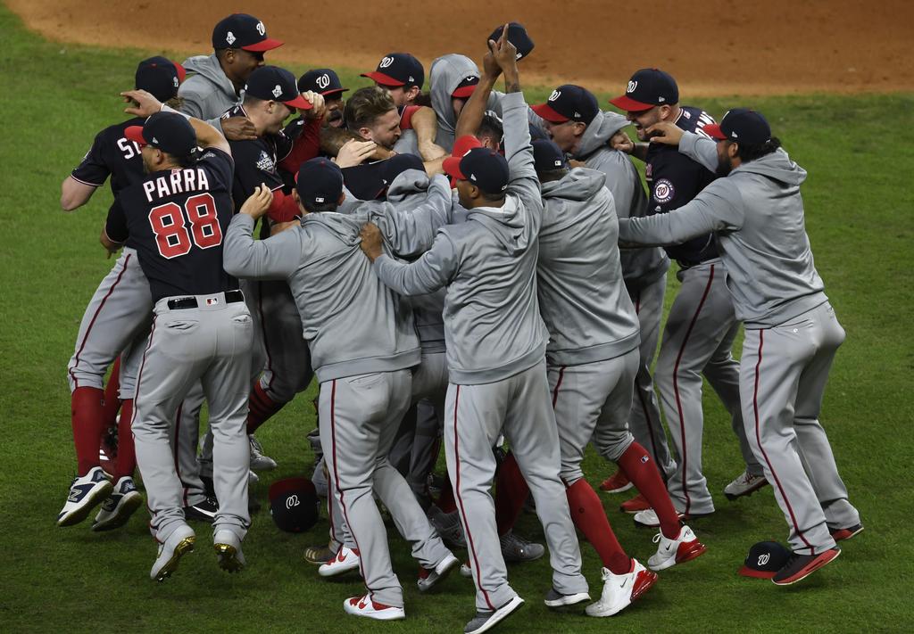 Washington Nationals 'get down to business' at World Series in Austin  company's polo shirts