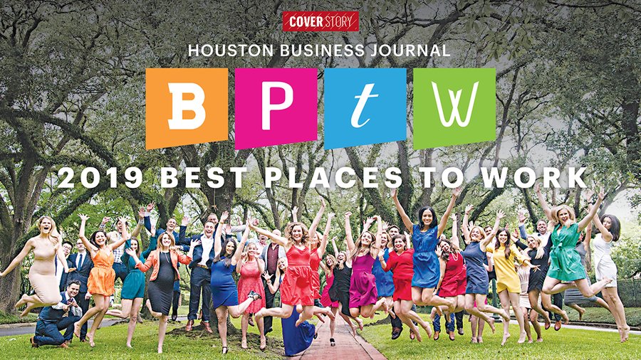 Meet HBJ's 2019 Best Places to Work Houston Business Journal