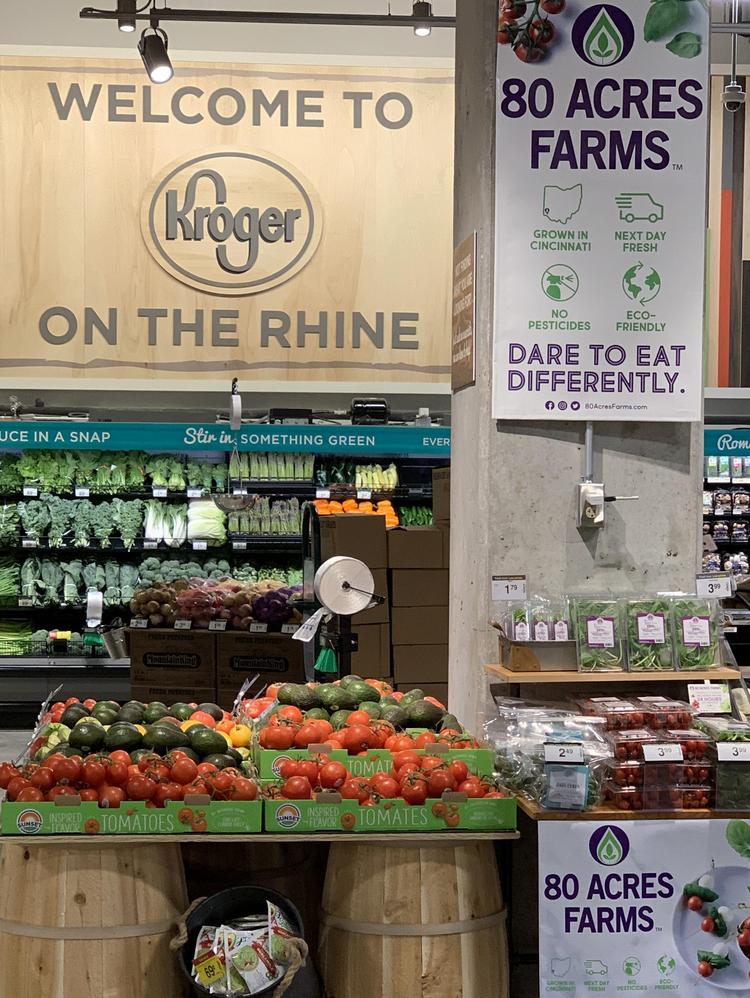 Kroger Fairfield Ohio >> 80 Acres Farms Launches Pilot With Kroger Cincinnati Kroger Fairfield Ohio >> 80 Acres Farms Launches Pilot With Kroger Cincinnati