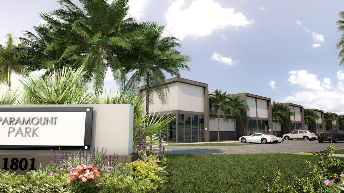 Paramount Park warehouse/office flex project planned in Pompano Beach