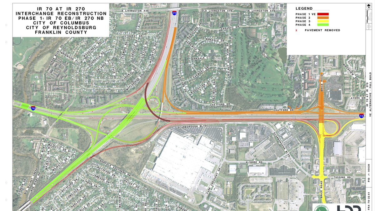 ODOT approves 95M in interstate construction for Central Ohio