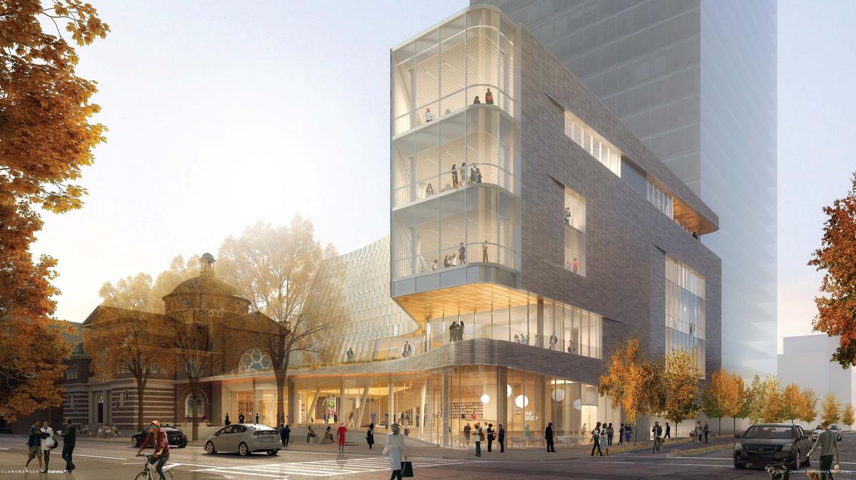 Nucor gifts $1M for new Main Library in uptown Charlotte - Charlotte ...