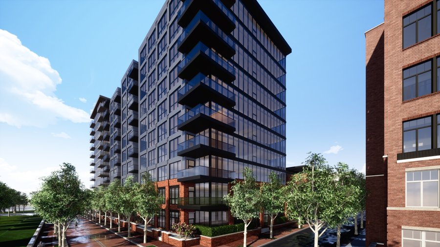 Chipotle office, new condo tower move forward in Arena District