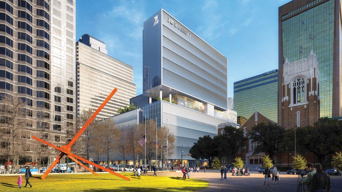 First Jw Marriott Set To Come To Downtown Dallas In 22 Dallas Business Journal