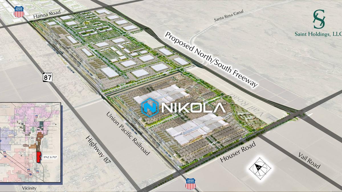Pinal County Gets Grant For Infrastructure Near Nikola Facility