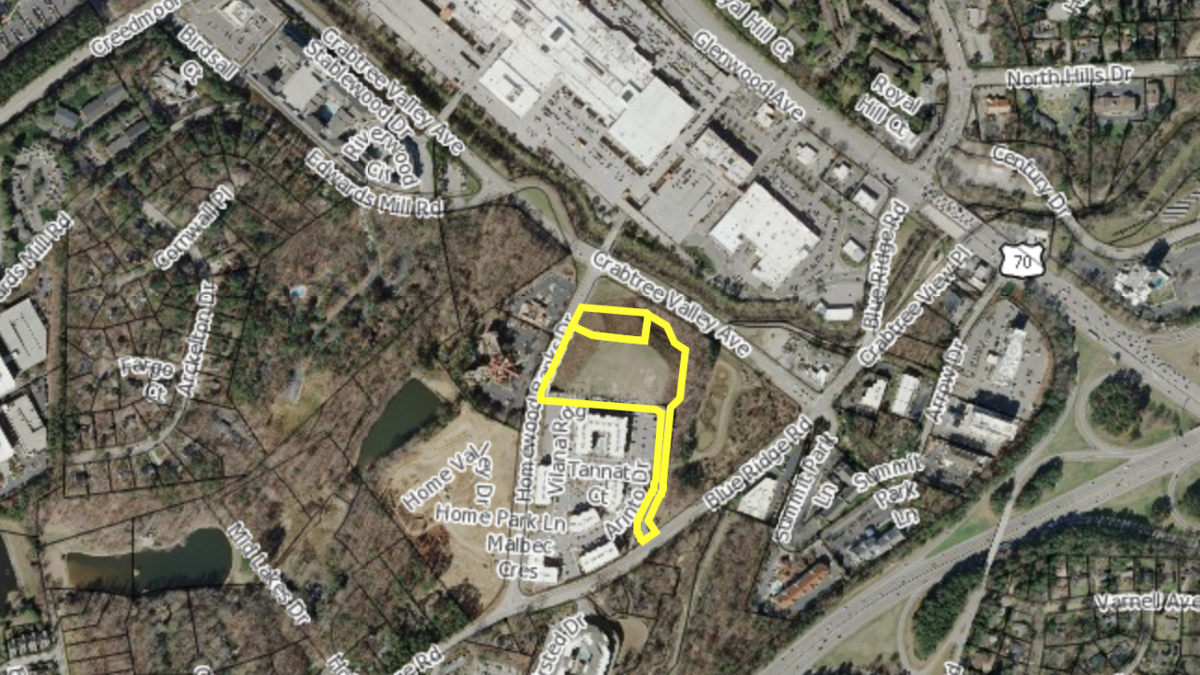 Developer plans apartments, restaurant space near Raleigh's Crabtree