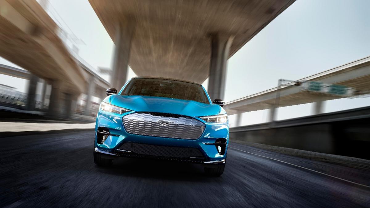Ford Debuts 2021 Mustang Mach E New Electric Vehicle With