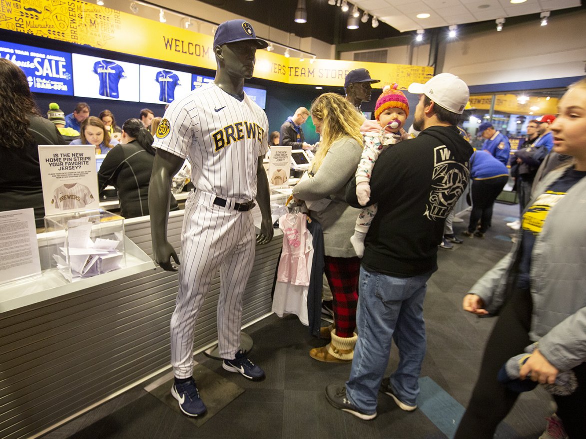 Show your pride: Brewers Team Store reopens