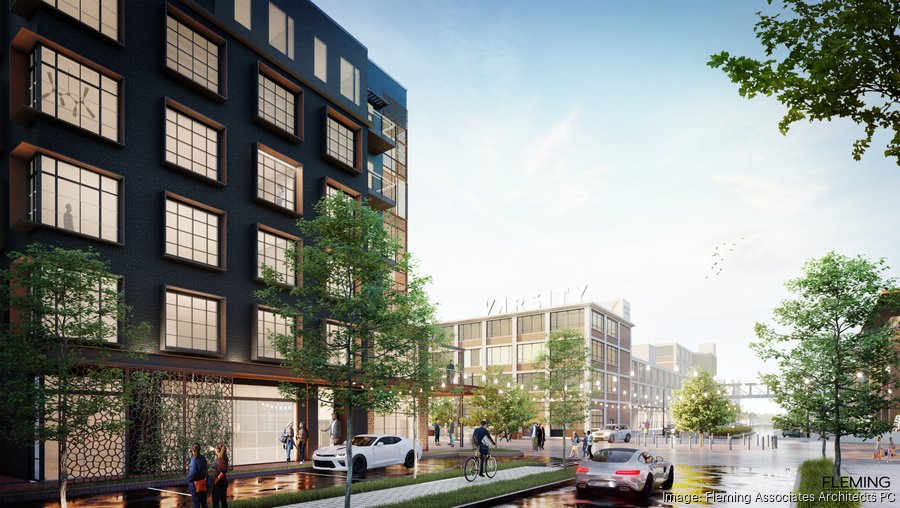 Varsity Spirit's Uptown HQ in design phase, and more than 90 inperson