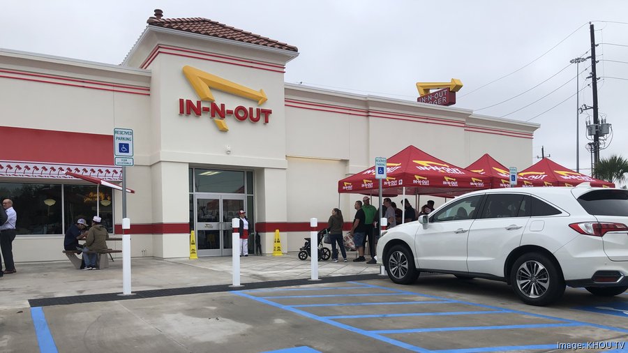 Customers line up for In-N-Out Burger at new Houston-area locations ...