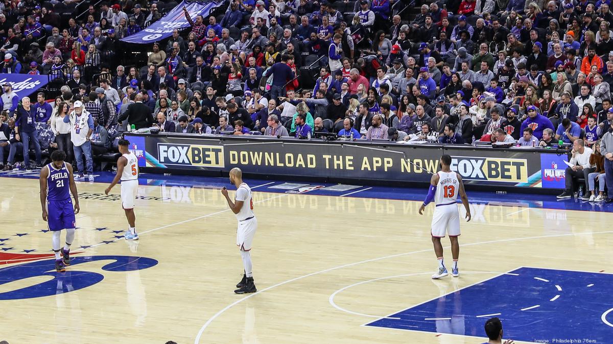 Philadelphia 76ers' Wells Fargo dispute on court logo (photo) - Sports  Illustrated