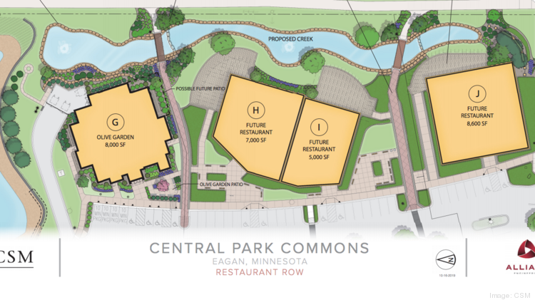 Darden Restaurants Plans Olive Garden In Eagan S Central Park