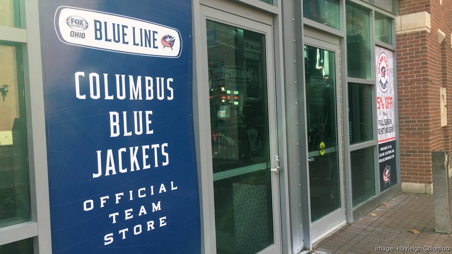 Columbus blue hot sale jackets team store