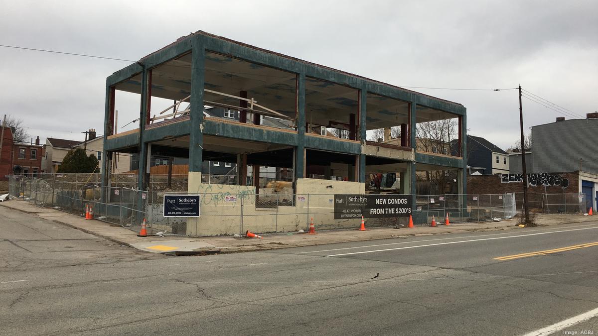 New Industrial Commons condo project under construction on stretch of