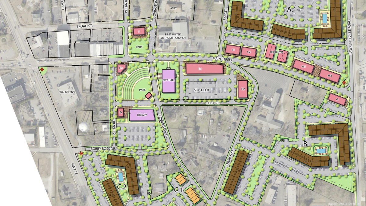 City of Loganville proposes 180M revitalization project Atlanta