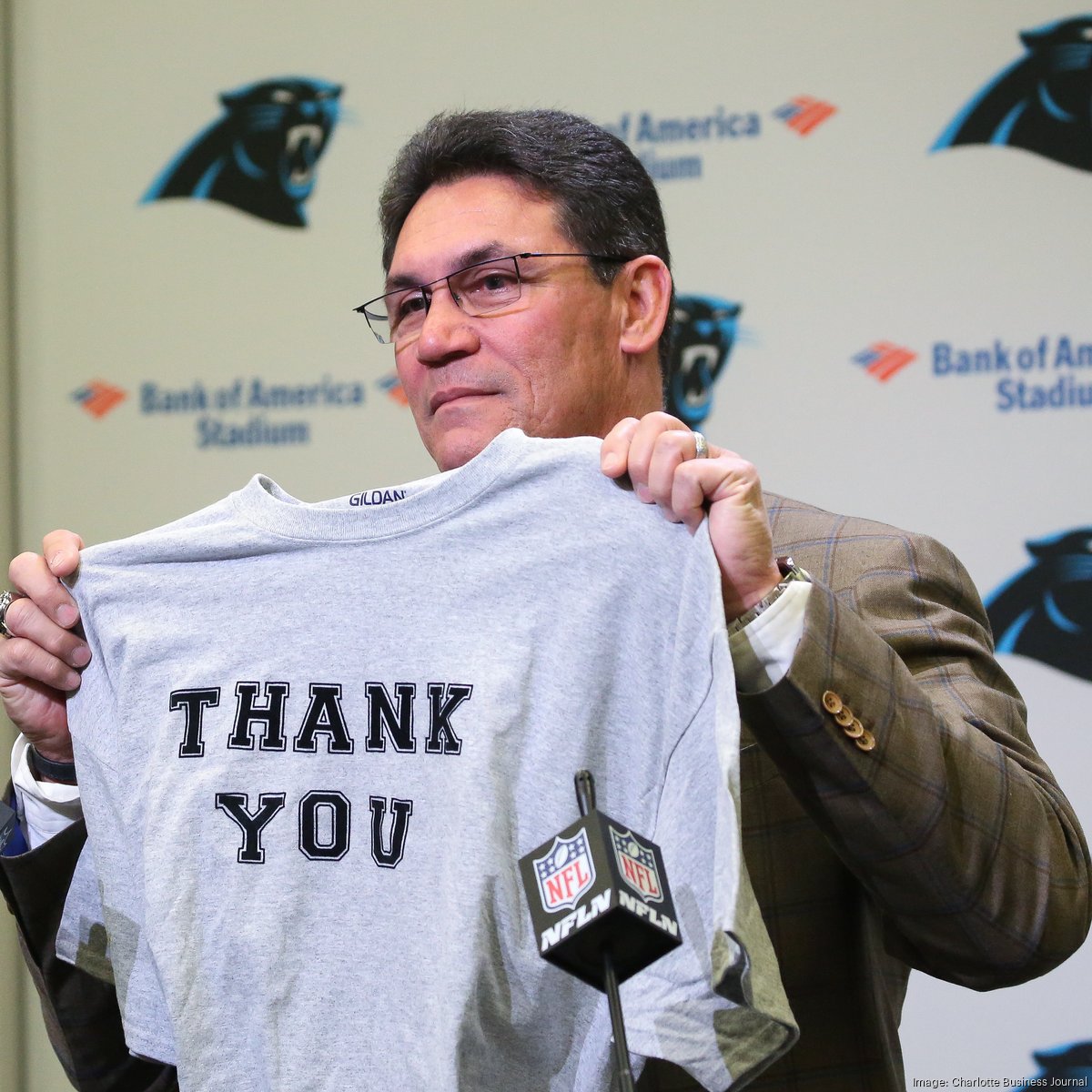 Panthers' Ron Rivera leaves presser when pressed on Cam Newton