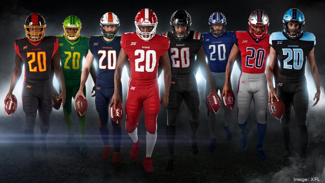 XFL reveals 2023 uniforms