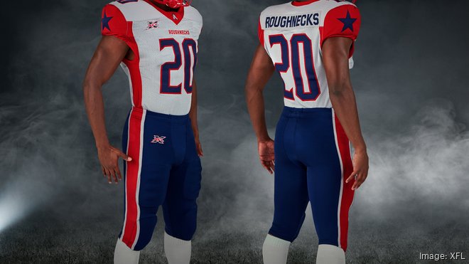 XFL unveils new uniforms for 2020 kickoff - Houston Business Journal