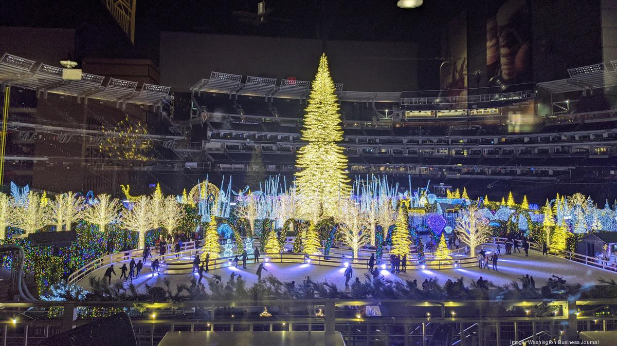 Nationals Park home to 'world's largest Christmas light maze