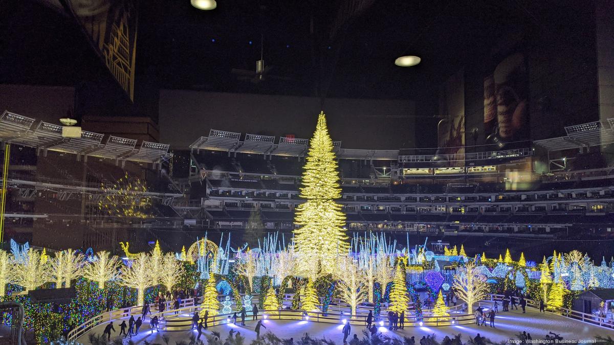 Nationals Park home to 'world's largest Christmas light maze