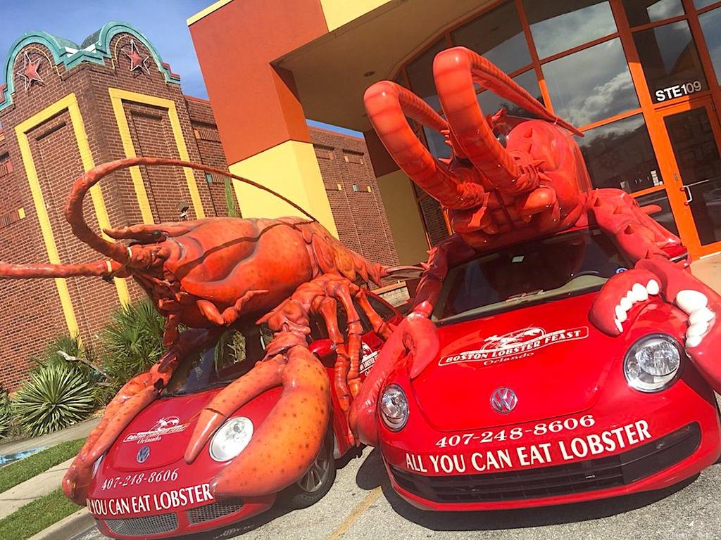 Boston Lobster Feast - Punch Buggy! Give a honk if you see one of
