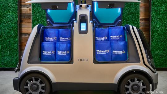 Nuro autonomous delivery vehicle