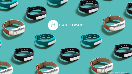 HabitAware Keen Bracelet Pattern Seagreen Background