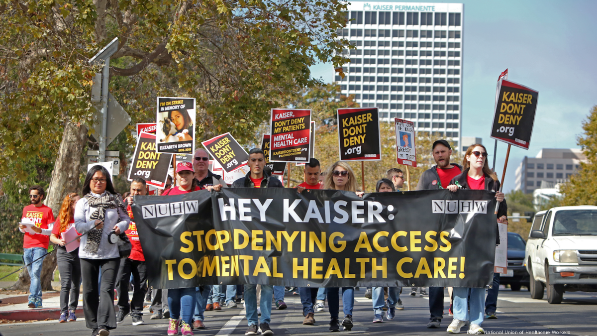 Kaiser mental health workers plan for 5day strike San Francisco