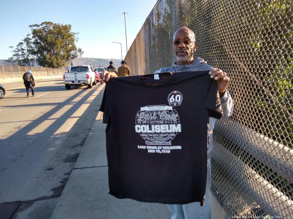 Oakland Raiders T-shirt Farewell Game Oakland Coliseum Dec 15 2019