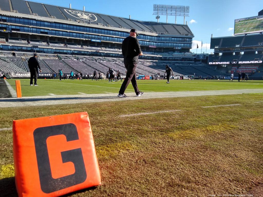 Raiders' final game at Oakland Coliseum marked by cheers, jeers and lost  jobs - San Francisco Business Times