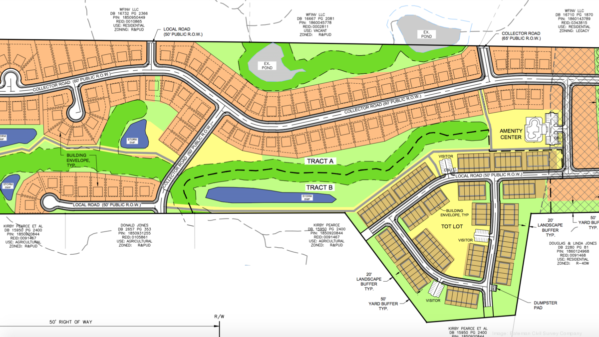 ExperienceOne Homes maps development with 200+ homes for Rolesville
