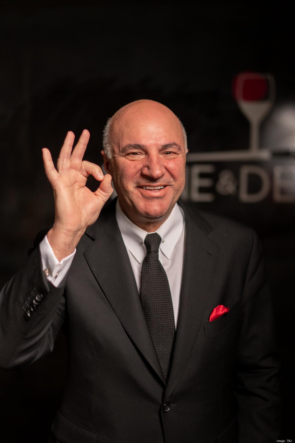 Kevin O'Leary of 'Shark Tank' visits Raleigh for lates Wine & Design  location - Triangle Business Journal