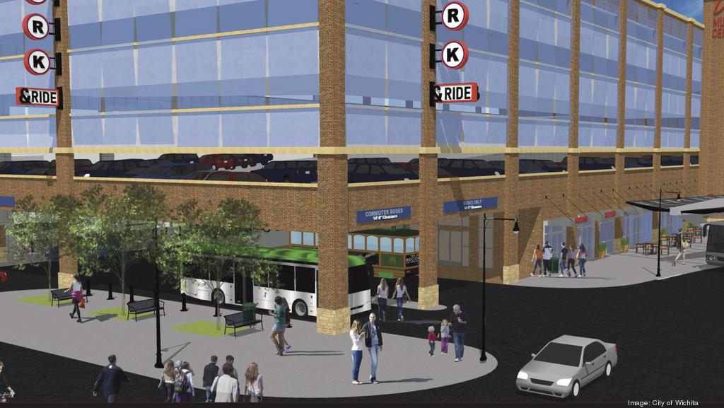 With 14m Federal Grant City Plans To Build Six Story Parking Structure In Delano Wichita Business Journal [ 577 x 1024 Pixel ]