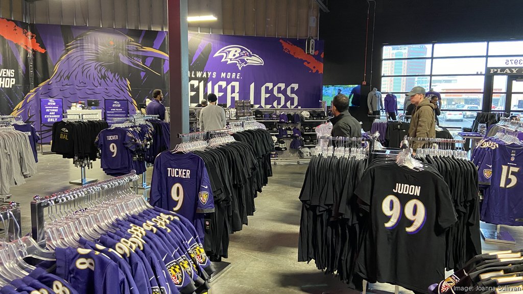 Baltimore shows Ravens pride with purple lights, flags - Baltimore Business  Journal