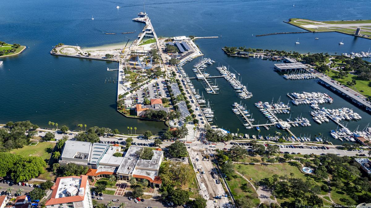 Echelman sculpture at St. Pete Pier begins assembly Tampa Bay