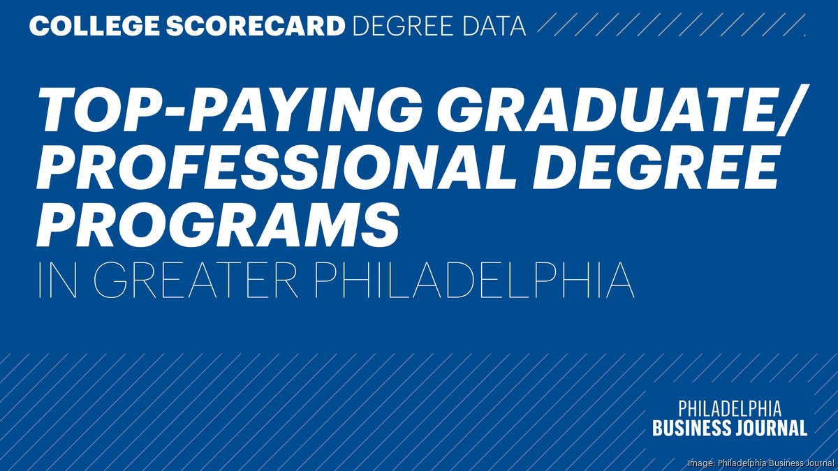 Greater Philadelphia graduate, professional degree programs with the ...