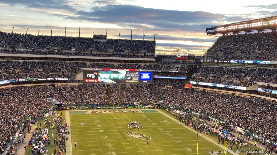 How much money the Philadelphia Eagles received in national NFL