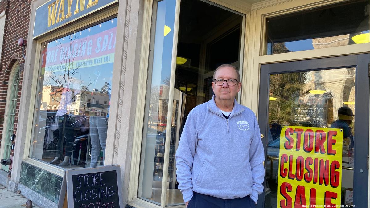 Wayne Sporting Goods to close Philadelphia Business Journal