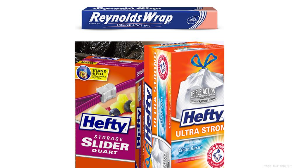 Reynolds Hefty Slider Bags  1 gal, 1.5 mil, 10.56 x 11, Clear