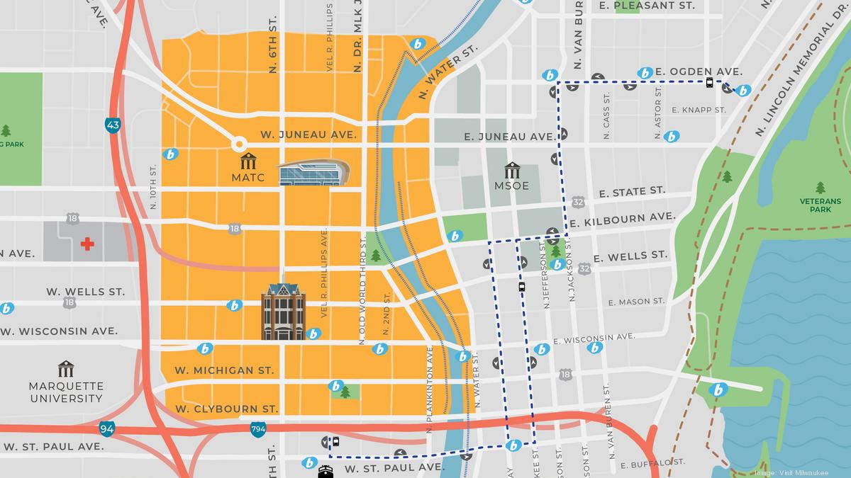 Officials unveil boundaries of DNC security footprint - Milwaukee ...