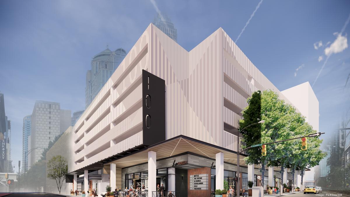 Barings plans to renovate parking deck, add retail space in uptown