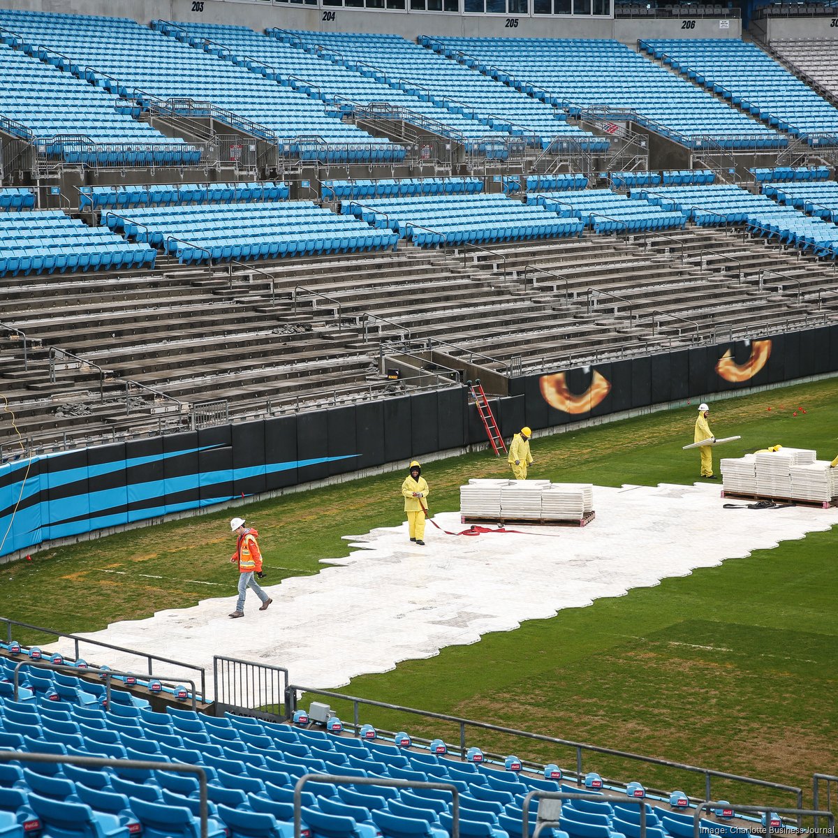 Carolina Panthers evaluating bunker suites, 4-person on-field